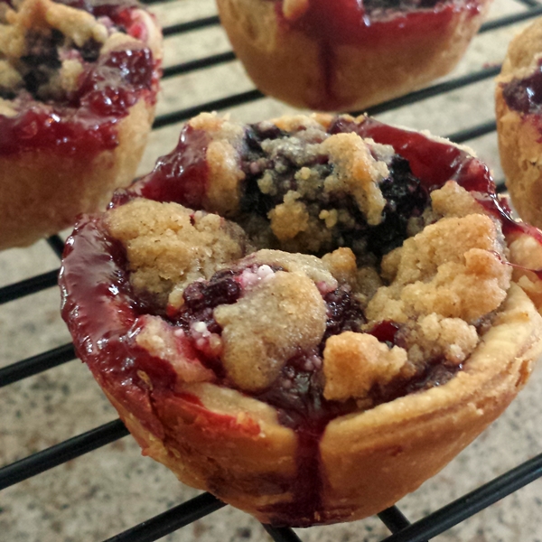 Blackberry Mini Pies