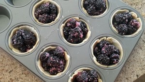 Mini Pies, Pre-Streusel