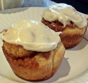 Cinnamon Rolls Finished